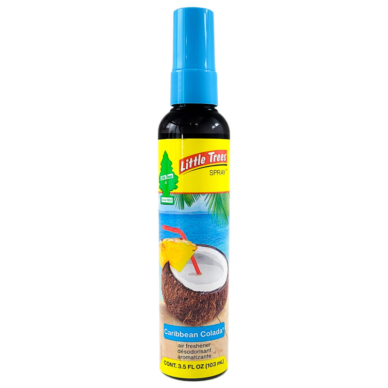 Little Trees 3.5oz Spray Car Air Freshener, Caribbean Colada Scent
