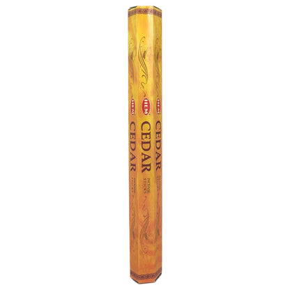 HEM Incense Sticks 20-Stick Hex Packs, Cedar