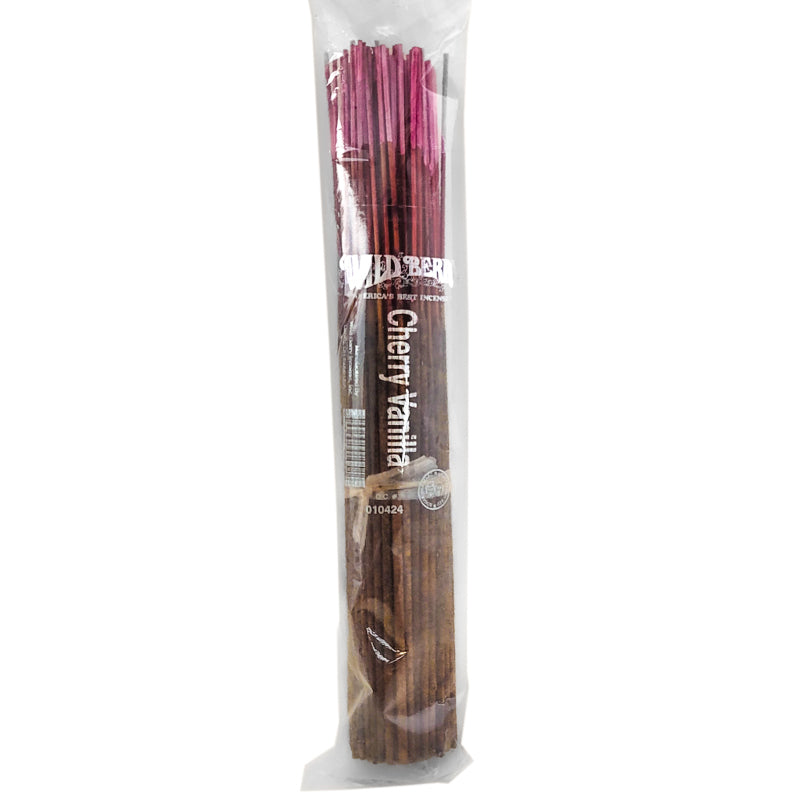 Cherry Vanilla Scent Wild Berry Incense, 100ct Packs