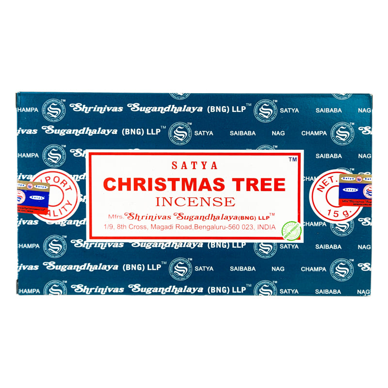 Christmas Tree Scent Incense Sticks by Satya BNG, 15g Packs