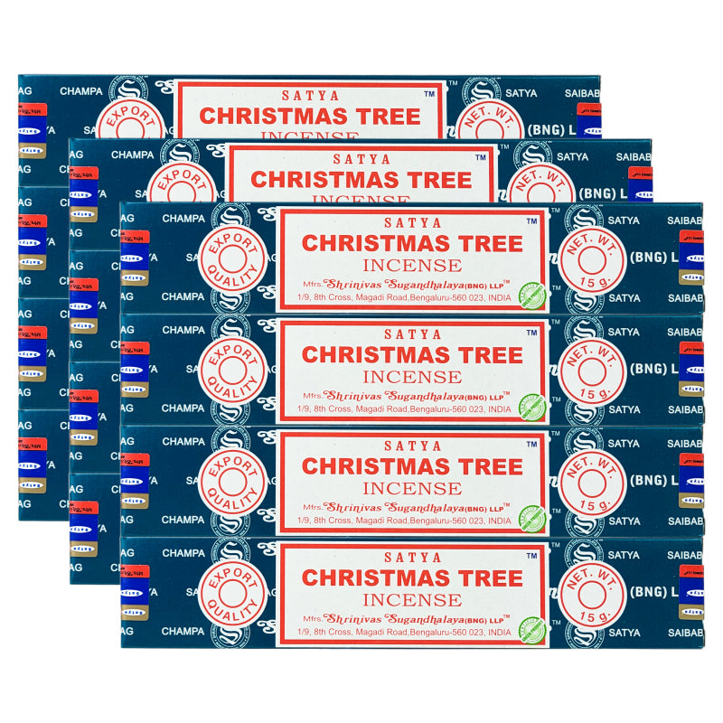 Christmas Tree Scent Incense Sticks by Satya BNG, 15g Packs