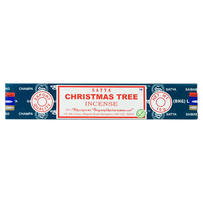 Christmas Tree Scent Incense Sticks by Satya BNG, 15g Packs