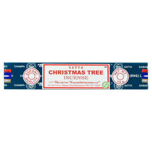 Christmas Tree Scent Incense Sticks by Satya BNG, 15g Packs