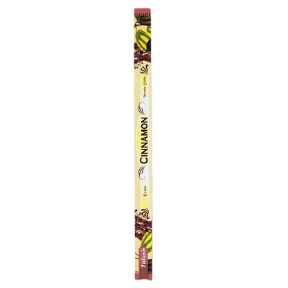 Cinnamon Tulasi 9" Incense Sticks, 8ct Square Packs