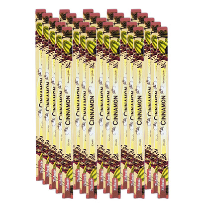 Cinnamon Tulasi 9" Incense Sticks, 8ct Square Packs