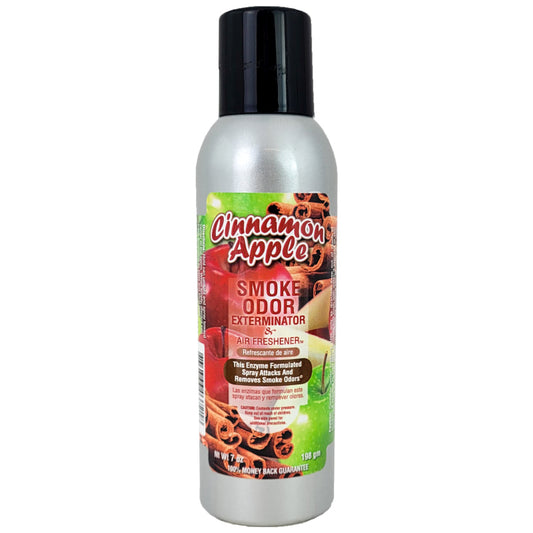 Cinnamon Apple Scent 7oz Smoke Odor Exterminator Aerosol Can Spray