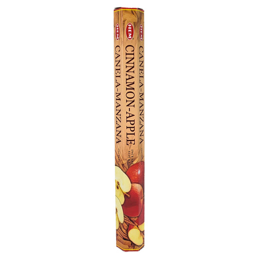 HEM Incense Sticks 20-Stick Hex Packs, Cinnamon Apple