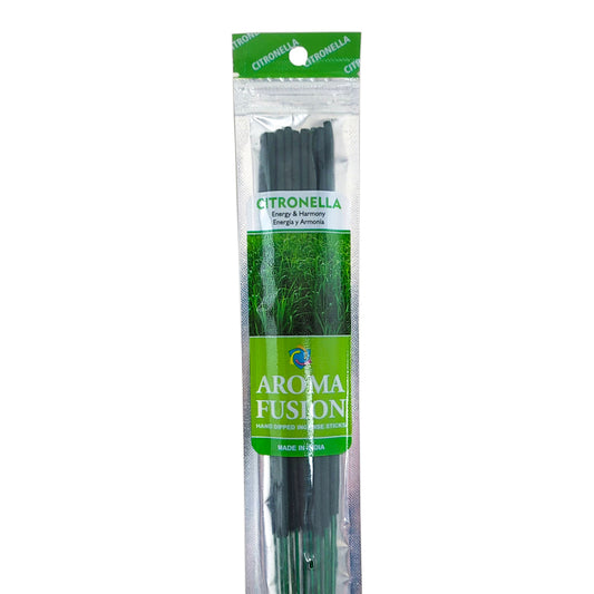 Aroma Fusion 11" Incense Sticks - Citronella Scent