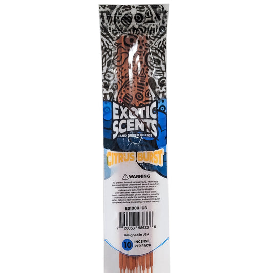 Citrus Burst Scent 11" Exotic Scents Incense
