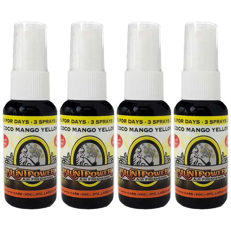 Blunt Power Spray 1.5 OZ Coco Mango Yellow Scent