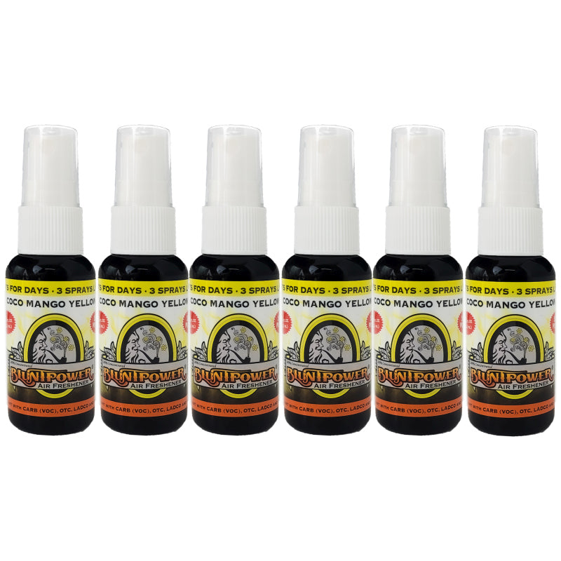 Blunt Power Spray 1.5 OZ Coco Mango Yellow Scent