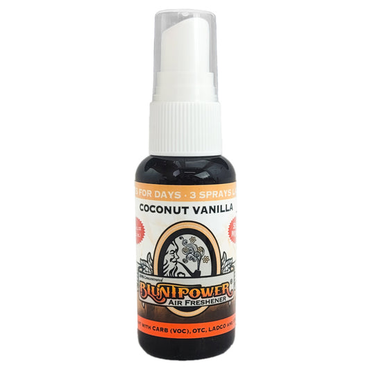 Blunt Power Spray 1.5 OZ Coconut Vanilla Scent