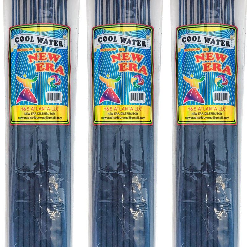 Cool Water Scent, New Era 19" Jumbo Incense