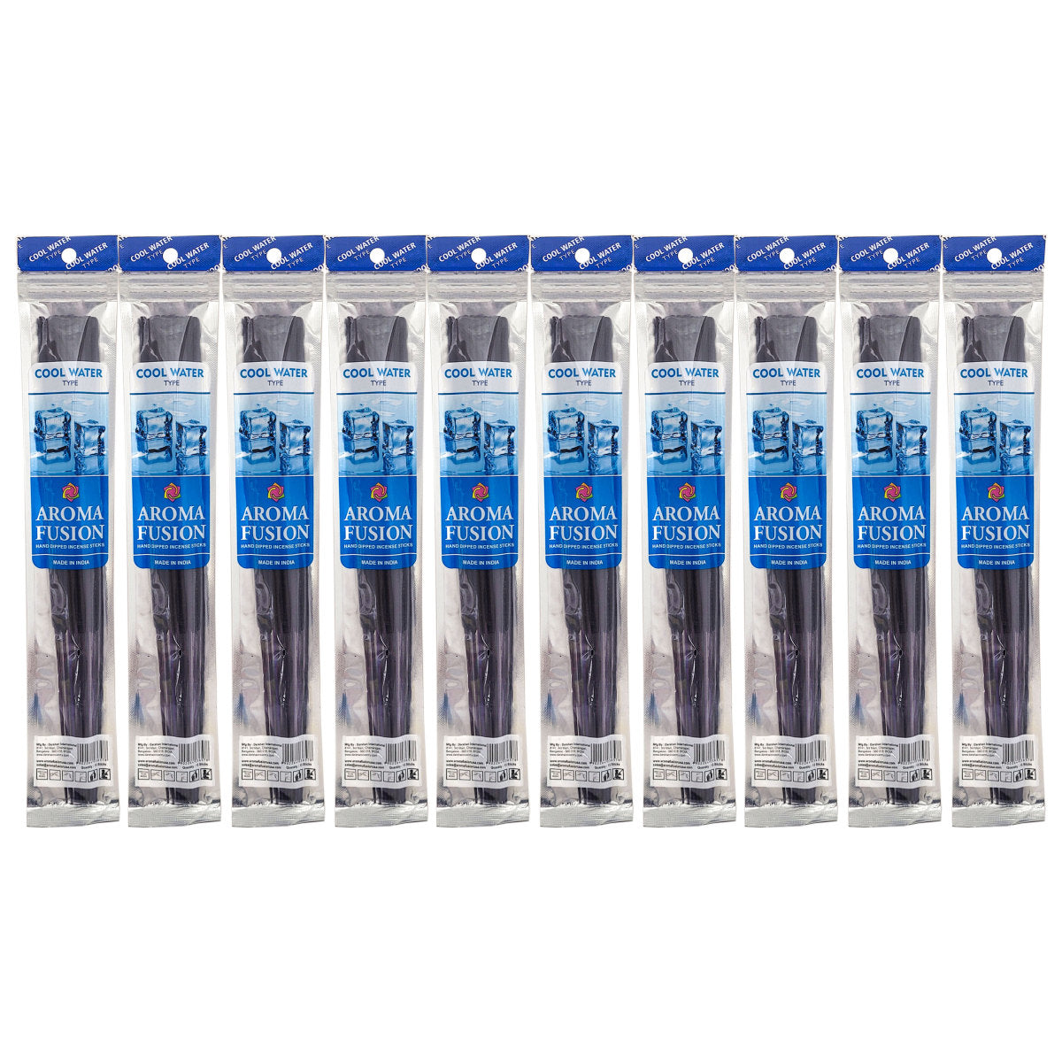 Aroma Fusion 11" Incense Sticks - Cool Water Type Scent