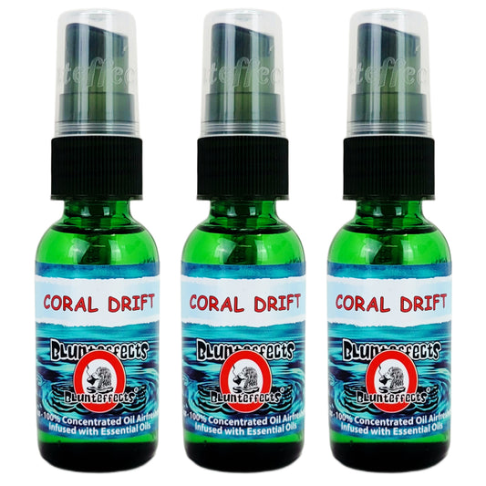 BluntEffects Air Freshener Spray, 1OZ Coral Drift