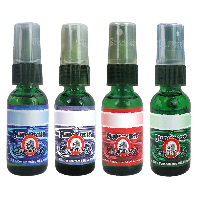 4-Pack Assorted BluntEffects 1OZ Air Freshener Sprays