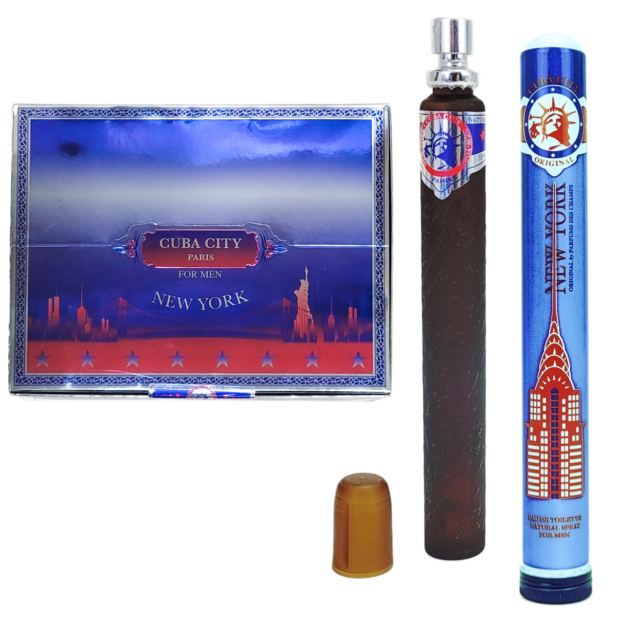 Cuba City New York Men 1.17 Ounce Eu de Toilette Cologne Spray