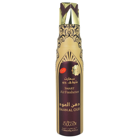 Dahn Al Oud Scent Dry Aerosol Air Freshener Spray, 300ml, by Nabeel