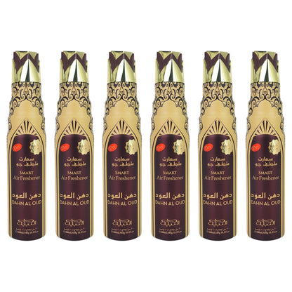 Dahn Al Oud Scent Dry Aerosol Air Freshener Spray, 300ml, by Nabeel
