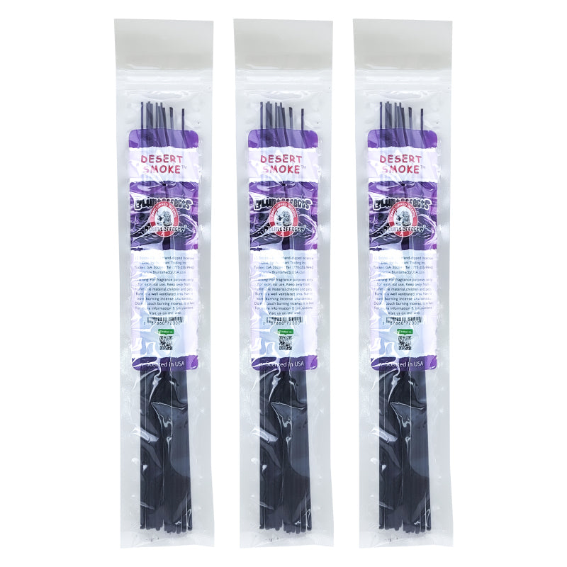 10.5" BluntEffects Incense Fragrance Wands, 12-Pack Desert Smoke