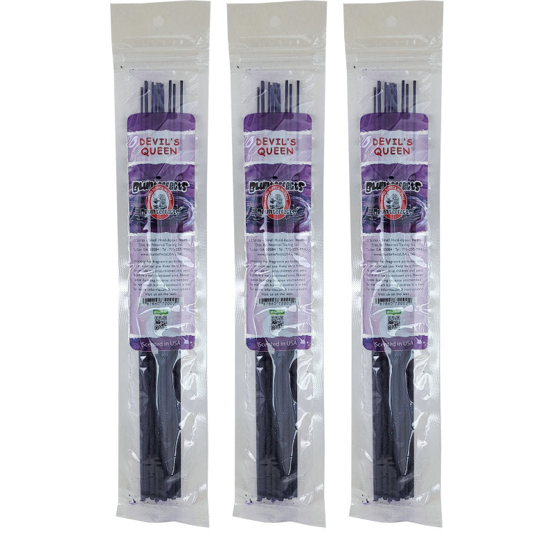 10.5" BluntEffects Incense Fragrance Wands, 12-Pack Devil's Queen Scent