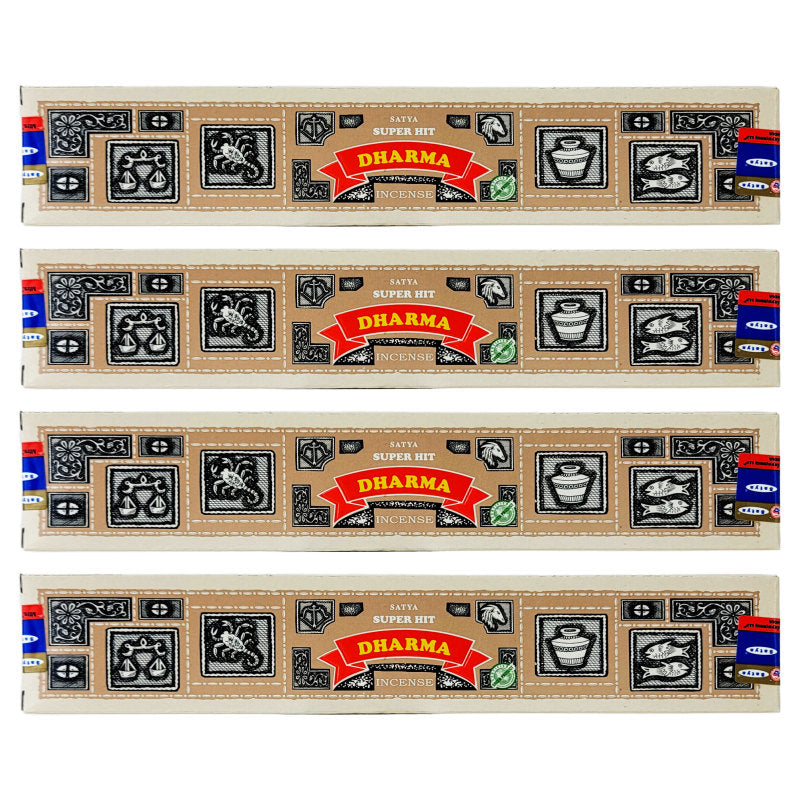 Super Hit Dharma Scent Incense Sticks by Satya BNG, 15g Packs