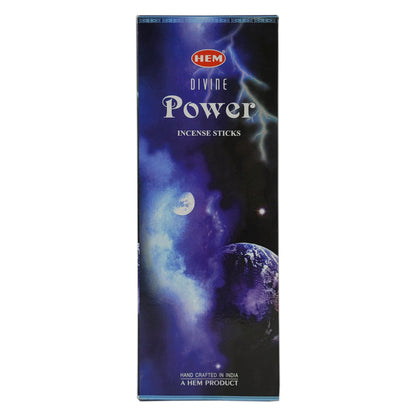 HEM Incense Sticks 20-Stick Hex Packs, Divine Power