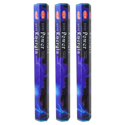 HEM Incense Sticks 20-Stick Hex Packs, Divine Power