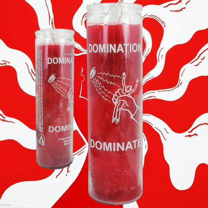 7 Day Candle, Domination (Red)