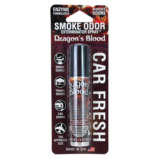 Dragon's Blood Travel 1oz Smoke Odor Exterminator Spray Aerosol Mini Can, by Tobacco Outlet Products