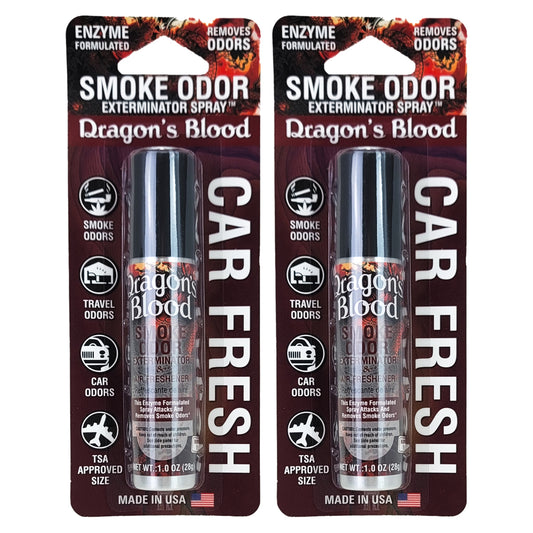 Dragon's Blood Travel 1oz Smoke Odor Exterminator Spray Aerosol Mini Can, by Tobacco Outlet Products