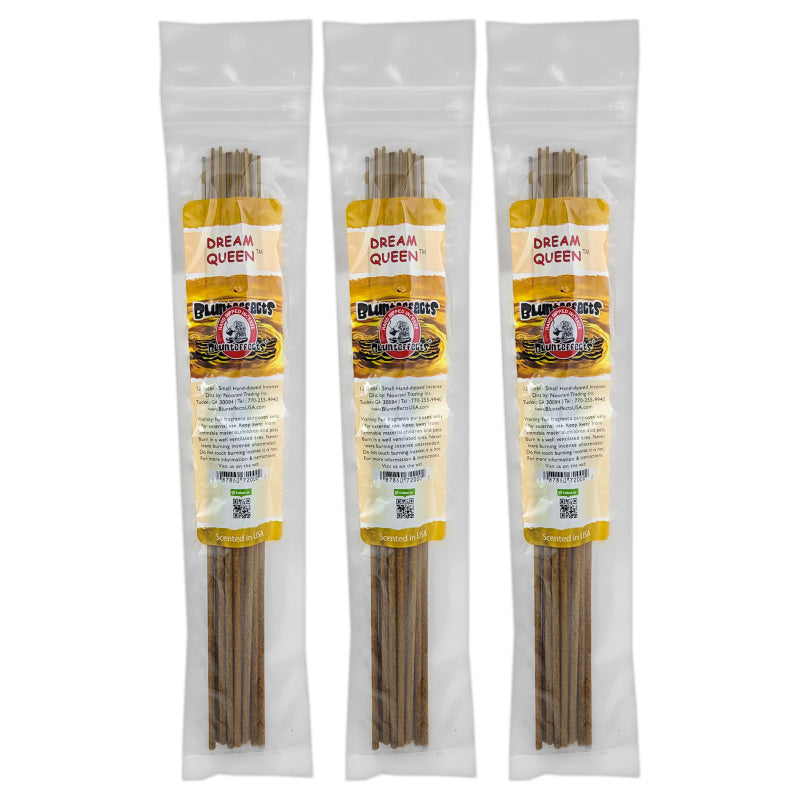 10.5" BluntEffects Incense Fragrance Wands, 12-Pack Dream Queen