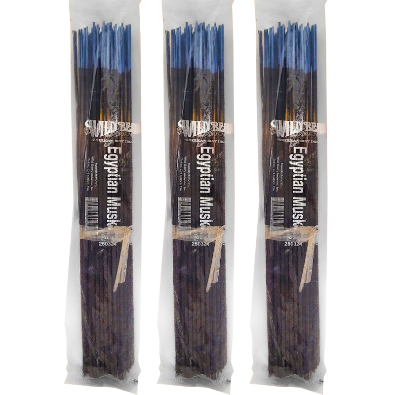 Egyptian Musk Scent Wild Berry Incense, 100ct Packs