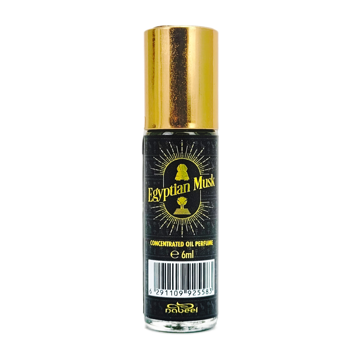 6ml Roll-On Body Oil Perfume, Egyptian Musk Scent by Nabeel