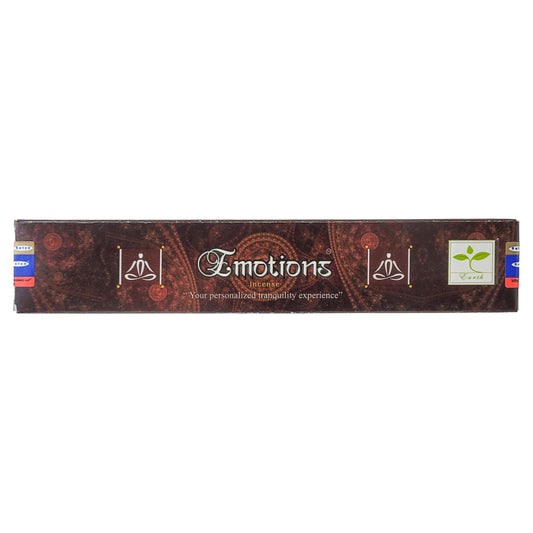 Emotions Scent Incense Sticks by Satya BNG, 15g Packs