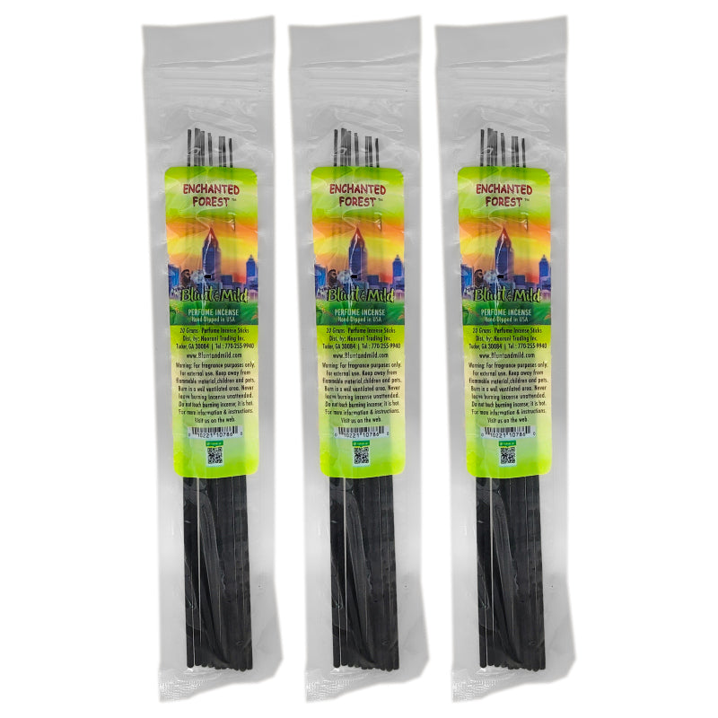 Enchanted Forest 10.5" Blunt & Mild Incense, 20g Pack