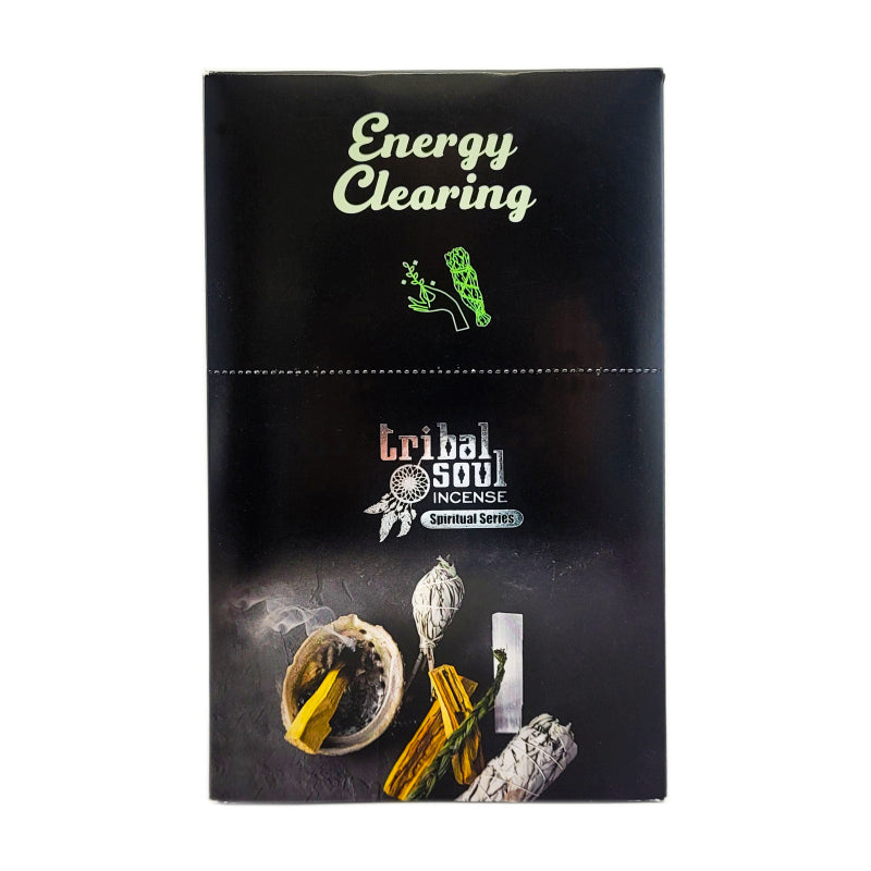 Energy Clearing (Spiritual Series) 15g 8" Incense Pack, by Tribal Soul