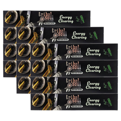 Energy Clearing (Spiritual Series) 15g 8" Incense Pack, by Tribal Soul