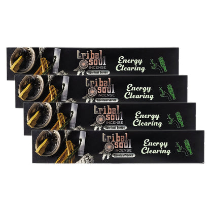 Energy Clearing (Spiritual Series) 15g 8" Incense Pack, by Tribal Soul