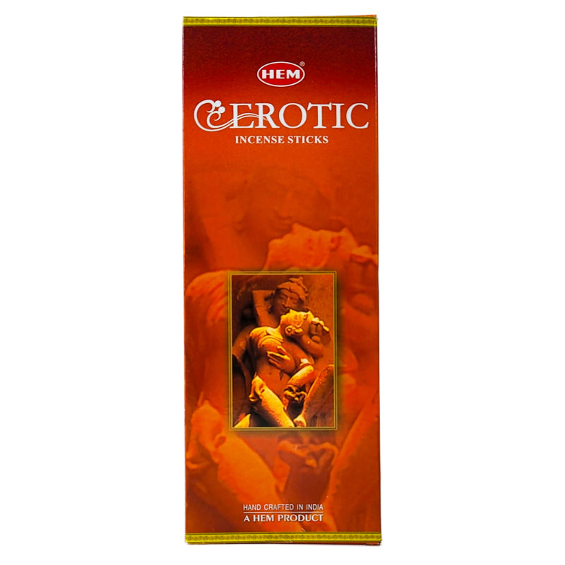 HEM Incense Sticks 20-Stick Hex Packs, Erotic