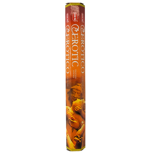 HEM Incense Sticks 20-Stick Hex Packs, Erotic