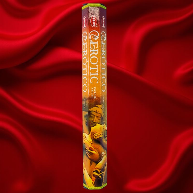 HEM Incense Sticks 20-Stick Hex Packs, Erotic