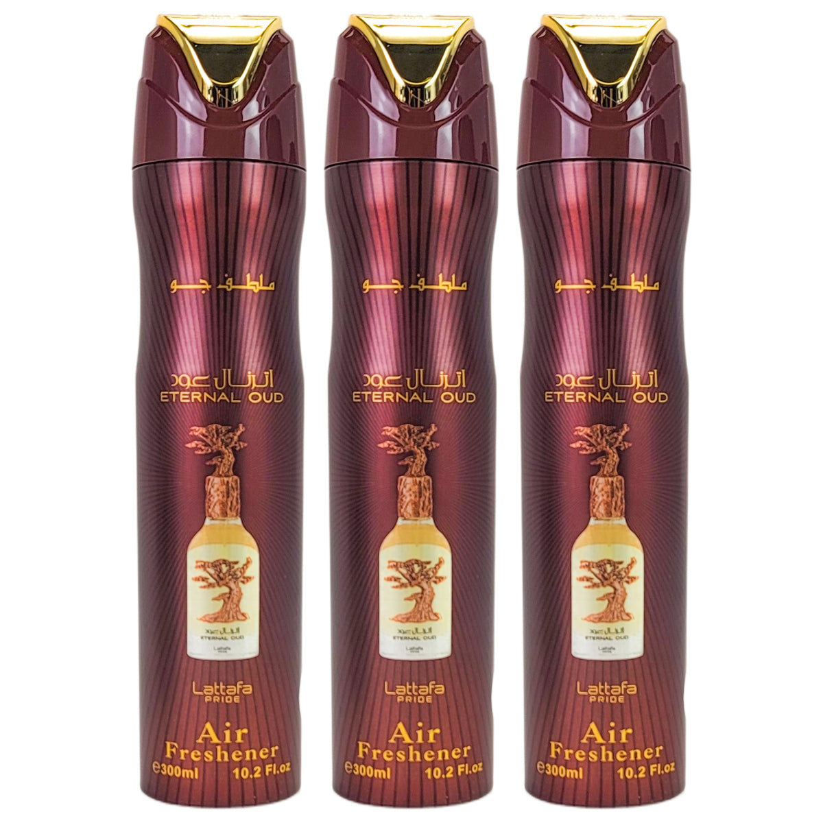 Eternal Oud Aerosol Air Freshener Spray, 300ml, by Lattafa