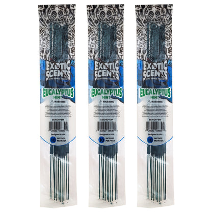 Eucalyptus Mint Scent 11" Exotic Scents Incense