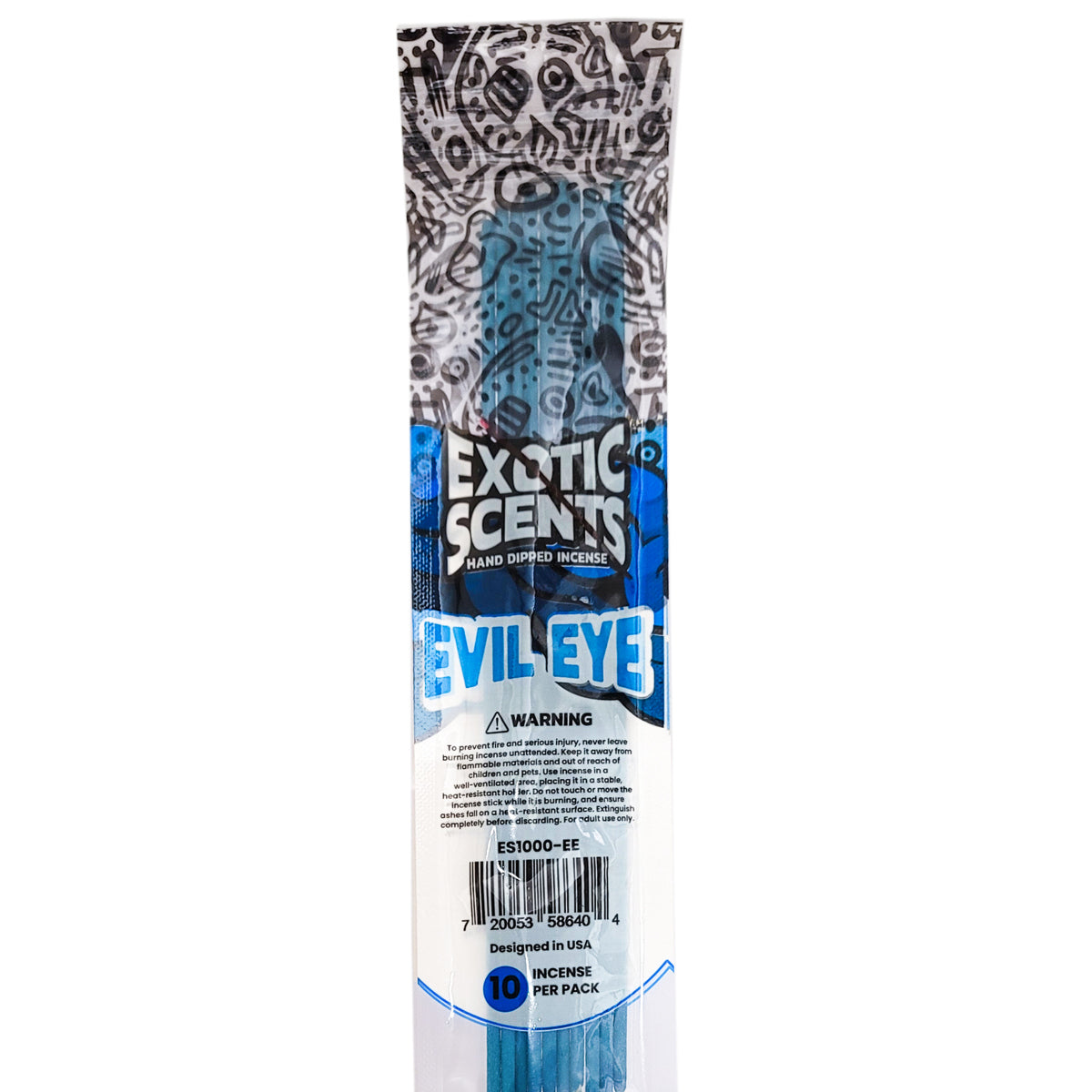 Evil Eye Scent 11" Exotic Scents Incense