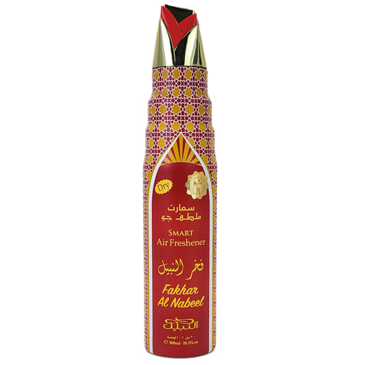 Fakhar al Nabeel Scent Dry Aerosol Air Freshener Spray, 300ml, by Nabeel