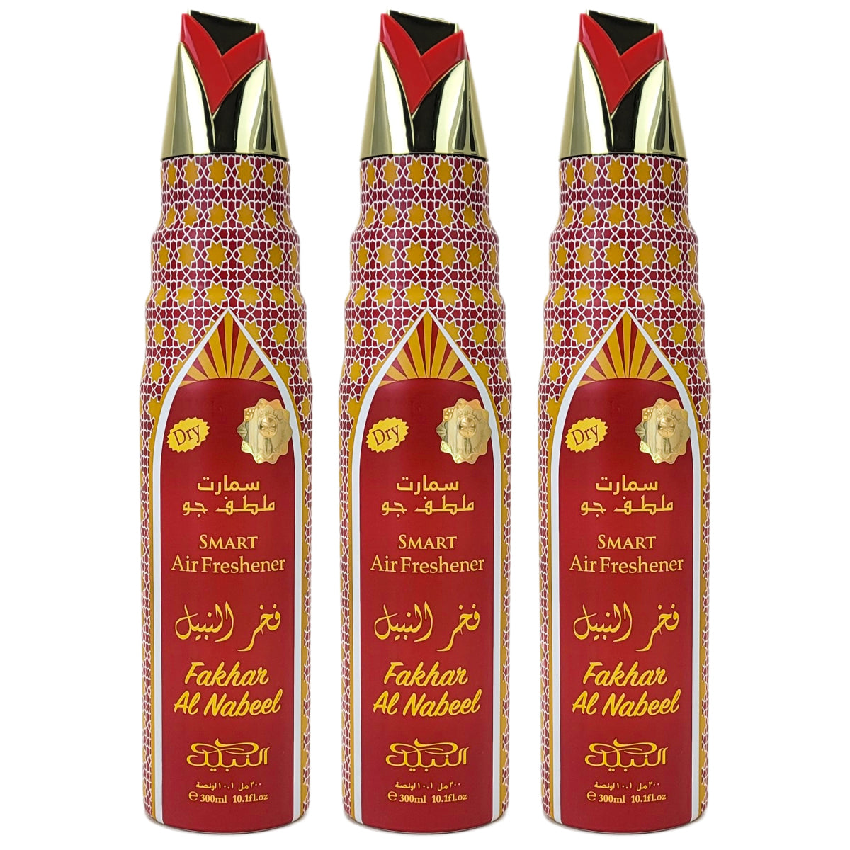 Fakhar al Nabeel Scent Dry Aerosol Air Freshener Spray, 300ml, by Nabeel