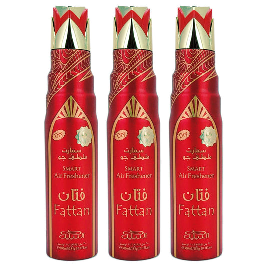Fattan Scent Dry Aerosol Air Freshener Spray, 300ml, by Nabeel