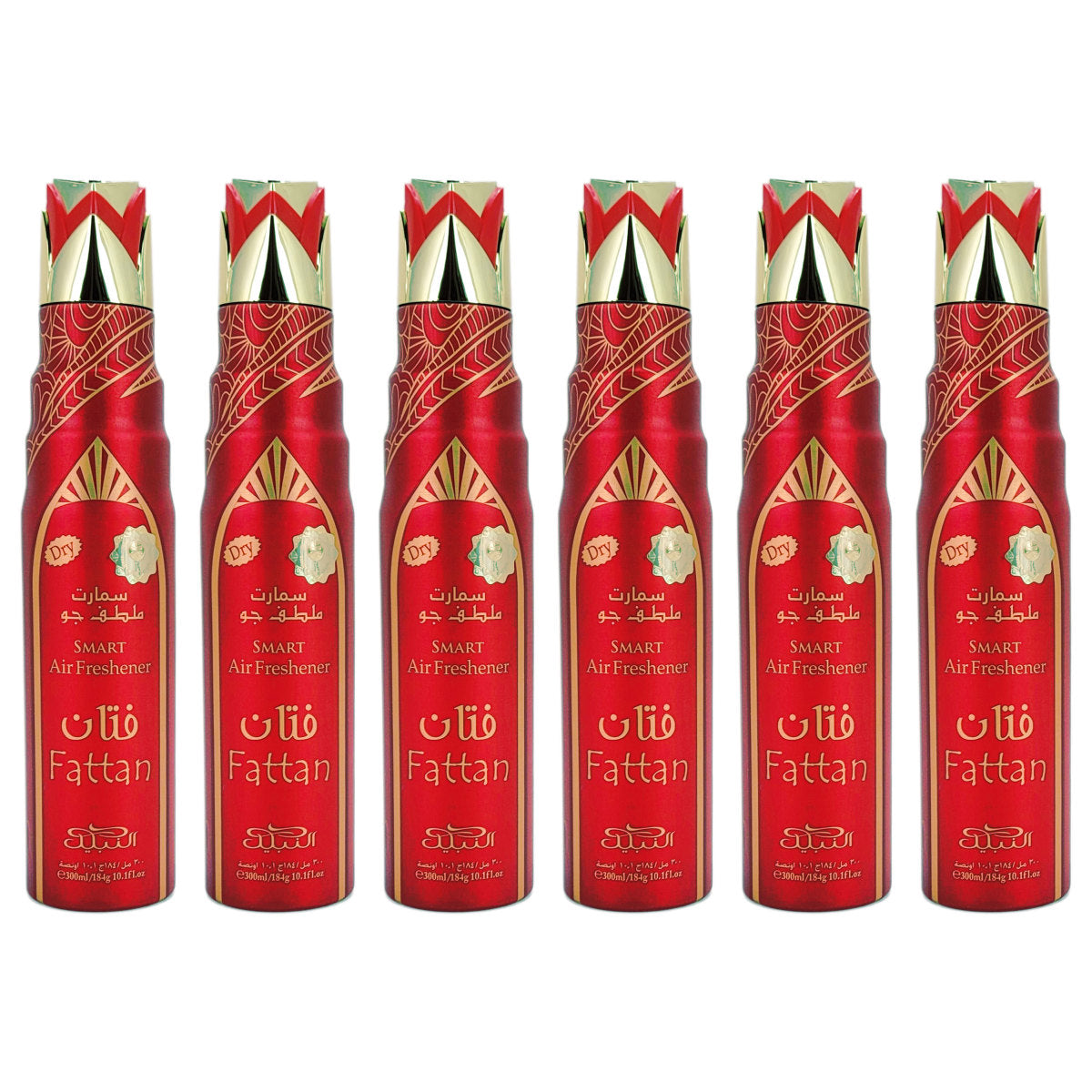 Fattan Scent Dry Aerosol Air Freshener Spray, 300ml, by Nabeel