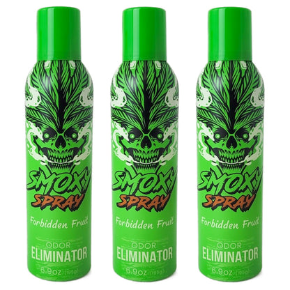 Forbidden Fruit Scent, Smoxy 6.9oz Aerosol Odor Eliminator Sprays